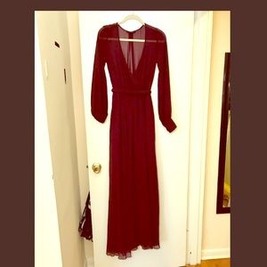 Nasty gal never worn before gown!